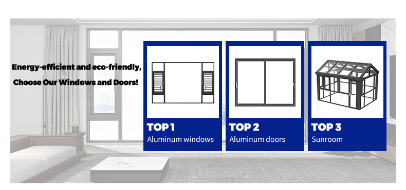 Fuson American Nfrc Certification Hurricane Proof Impact Aluminium Frame Doors And Windows Aluminum Double Glaze Casement Window