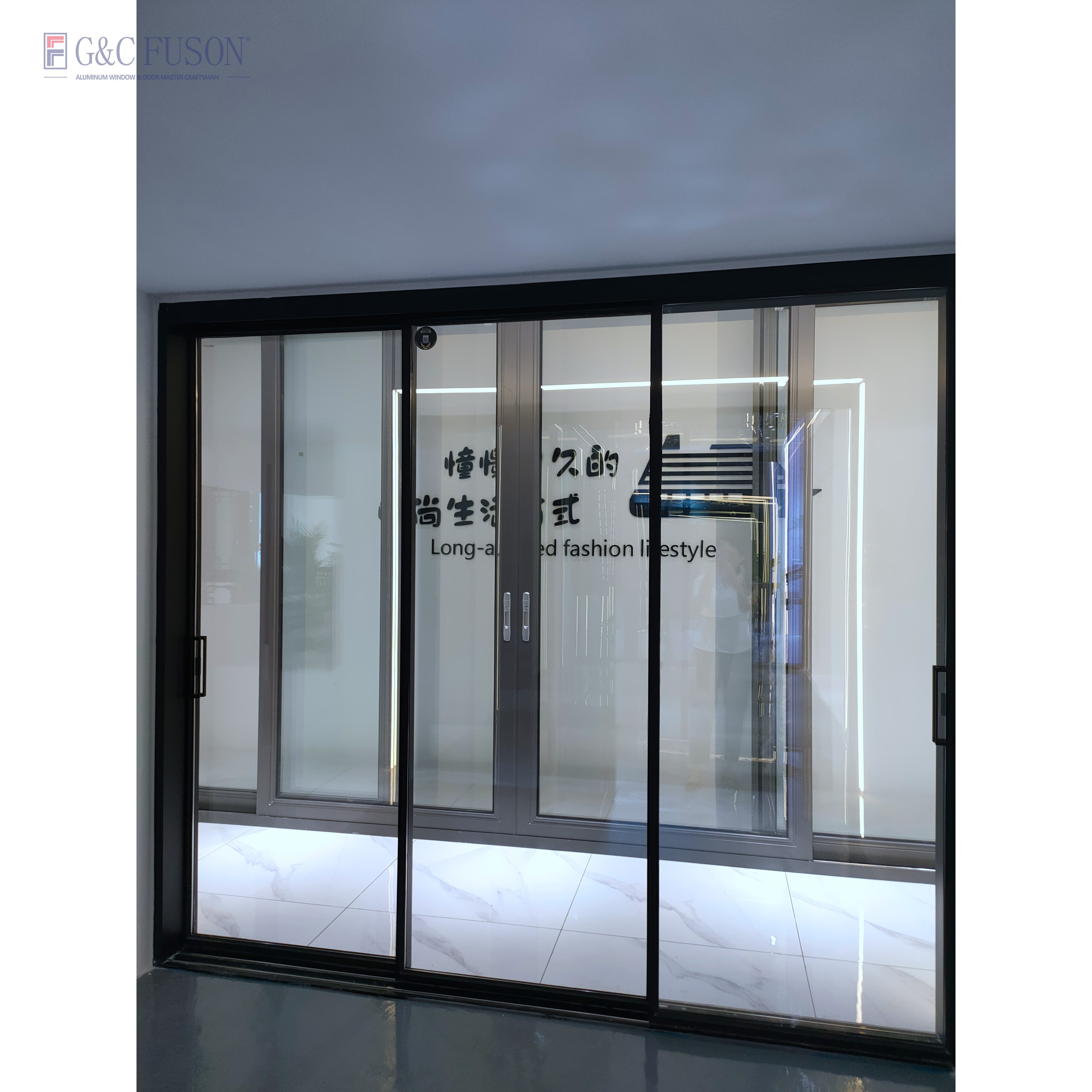 Wholesale Hot Style House Exterior Thermal Break Aluminium Profiles Glass Window And Door Heavy Duty Patio Sliding Doors