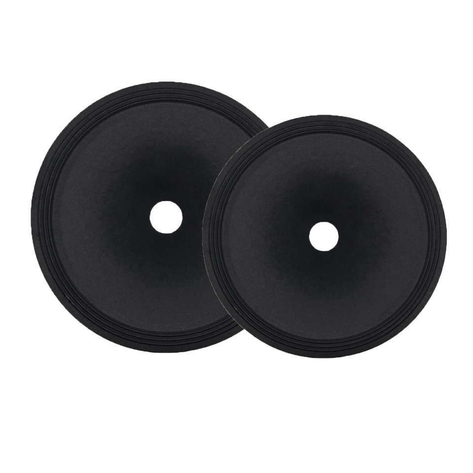 Great deal 12 inch oem odm pro audio cloth edge surround black paper cone pressed or non-pressed speaker cones