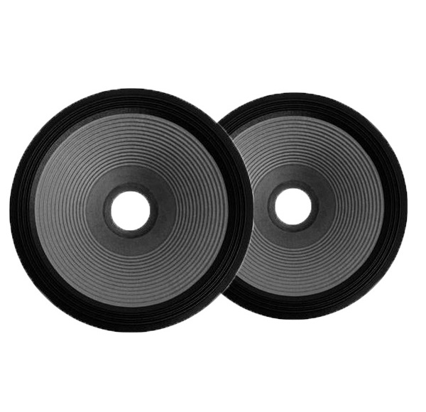 new design customize 15 inch oem odm pro audio cloth edge surround black pulp paper cone pressed or non-pressed speaker cone