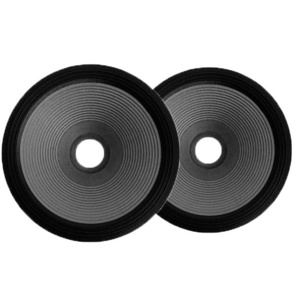 new design customize 15 inch oem odm pro audio cloth edge surround black pulp paper cone pressed or non-pressed speaker cone