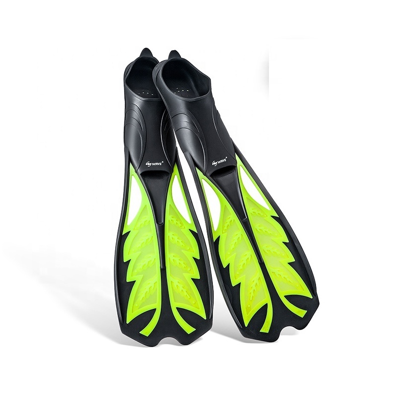 Factory Price flippers TPE Closed Heel Adult Swimming Diving Fins