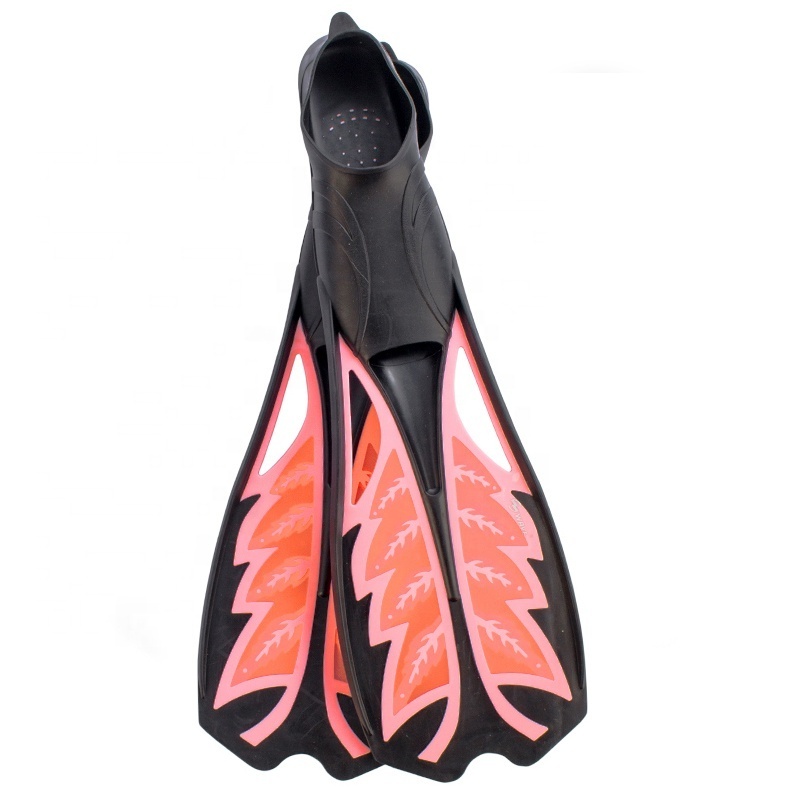 Factory Price flippers TPE Closed Heel Adult Swimming Diving Fins