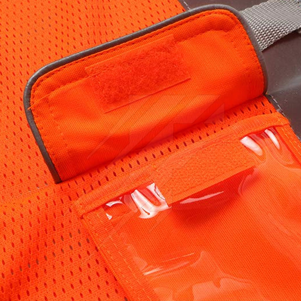 Factory Wholesale Hi Vis Vest Adult polyester mesh Safety vest Reflector Construction High Visibility Reflective Vest