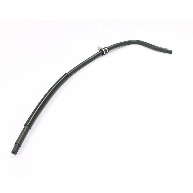 High quality custom formed rubber hose pipe manufacturer customized black NBR CSM FKM ECO fuel line hose