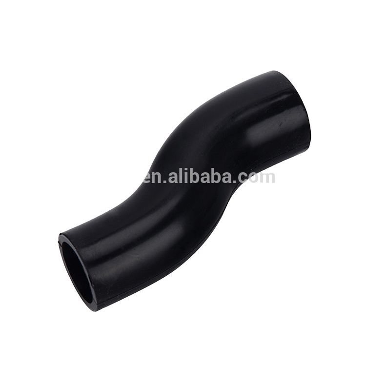 1 inch rubber pipe 90 degree elbow hose OEM EPDM / Silicone/NBR/CSM radiator rubber hose