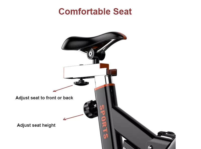 15 kg Fly Wheel  Exercise Bike Spinning Bike For Home  Fitness Equipment  Gym Machine  Magnetic Resistance Spinning Bike