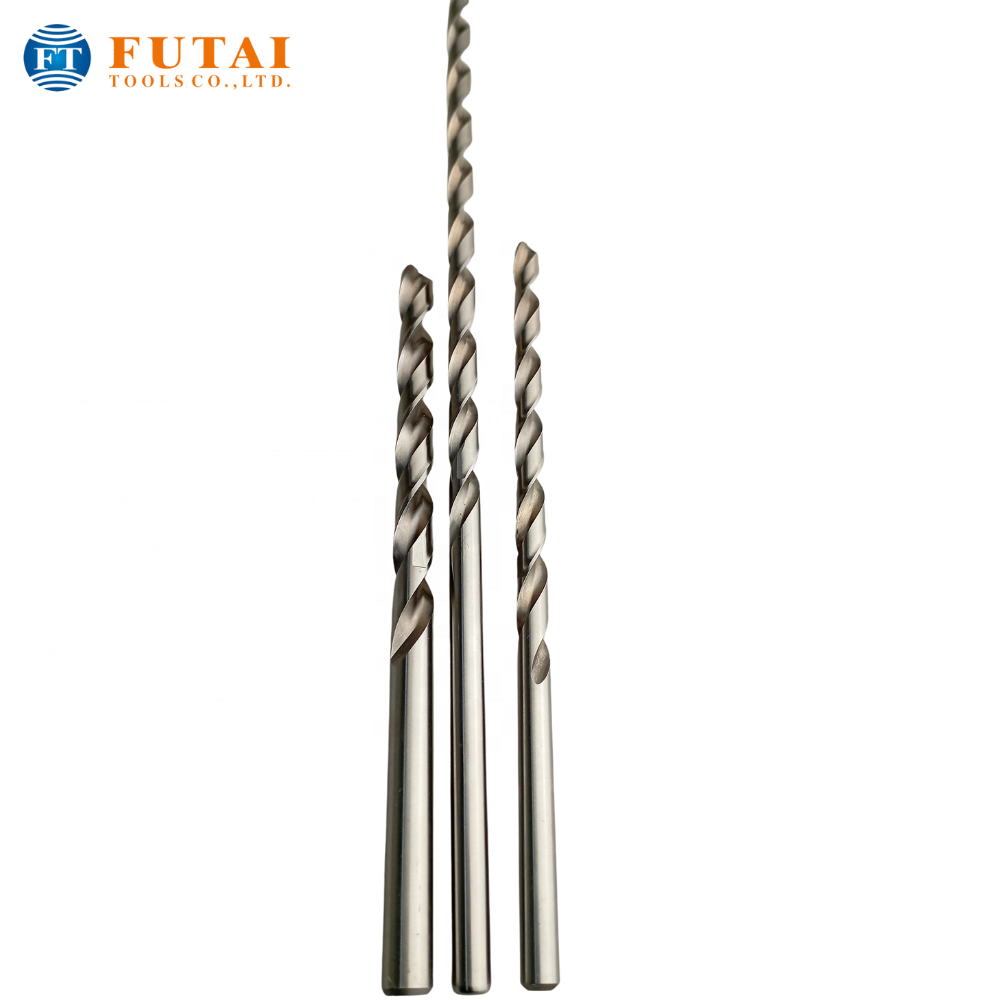 DIN340 Long Series HSS Twist Drills for Metalworking Premium Extended Shank HSS Twist Drill Bits HSS Twist Drill Bits Set