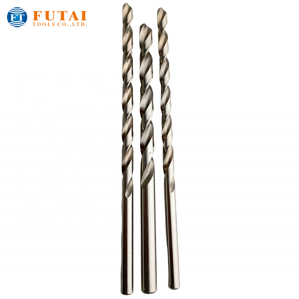 DIN340 Long Series HSS Twist Drills for Metalworking Premium Extended Shank HSS Twist Drill Bits HSS Twist Drill Bits Set