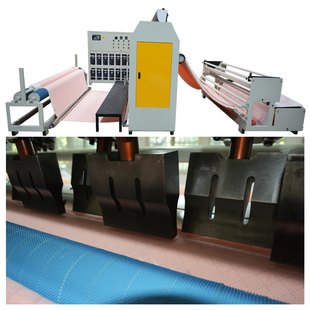 Full automatic Computerized ultrasonic quilting designs embroidery machine garment machine mattress manufacturing machine