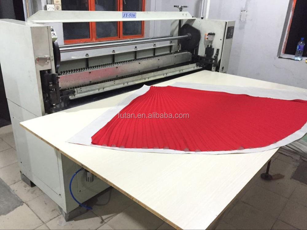 FUTAN Computerized Fabric Pleating Machine Fabric Pleating Machine JT-516 making Sunray