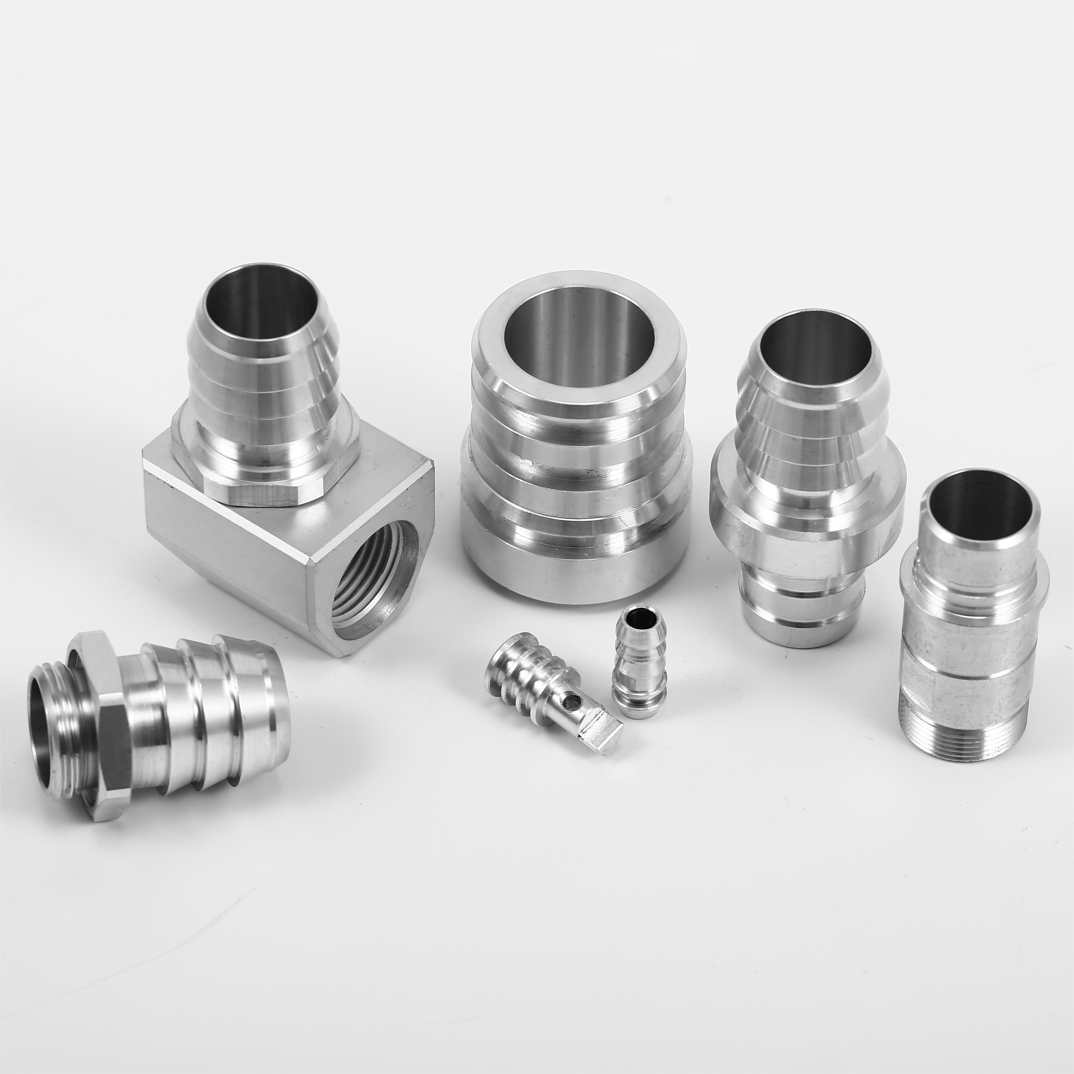 OEM CNC Stainless Steel Turning Parts, Aluminum CNC Turning Part, Lathe Machinery CNC Turned Parts