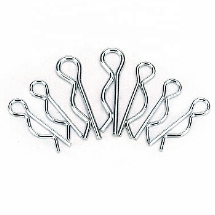 Hot-selling Spring Steel B-type Elastic Cotter Pin / Wave Pin R-shaped Card Pin Hairpin Latch / Lock Pins