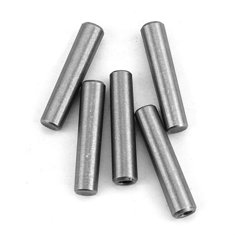 Aluminum dowel pin Stainless steel pin  hollow thread dowel pin shaft