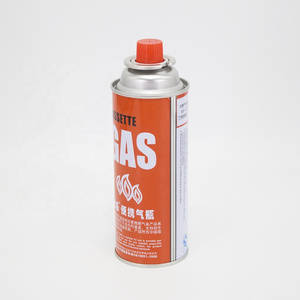 Wholesale gas packing empty butane gas cartridge butane gas spray can