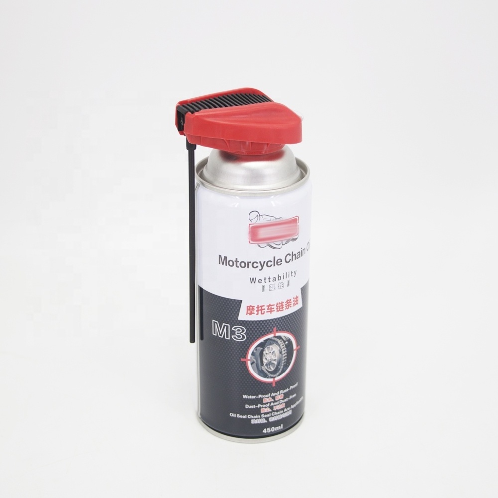 Custom Fuel Additive Spray Metal Tin can Aerosol Tin Container For Engine Oil Cleaner