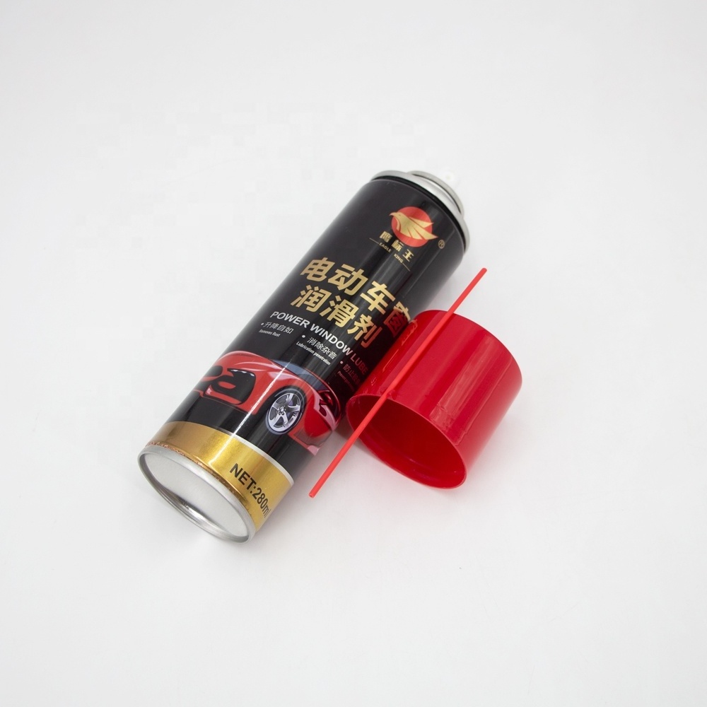 Custom Fuel Additive Spray Metal Tin can Aerosol Tin Container For Engine Oil Cleaner