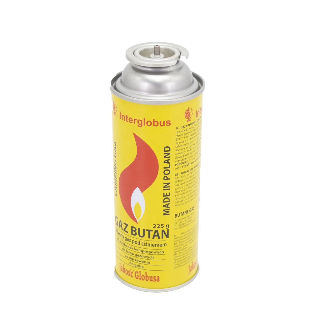 Wholesale gas packing empty butane gas cartridge butane gas spray can