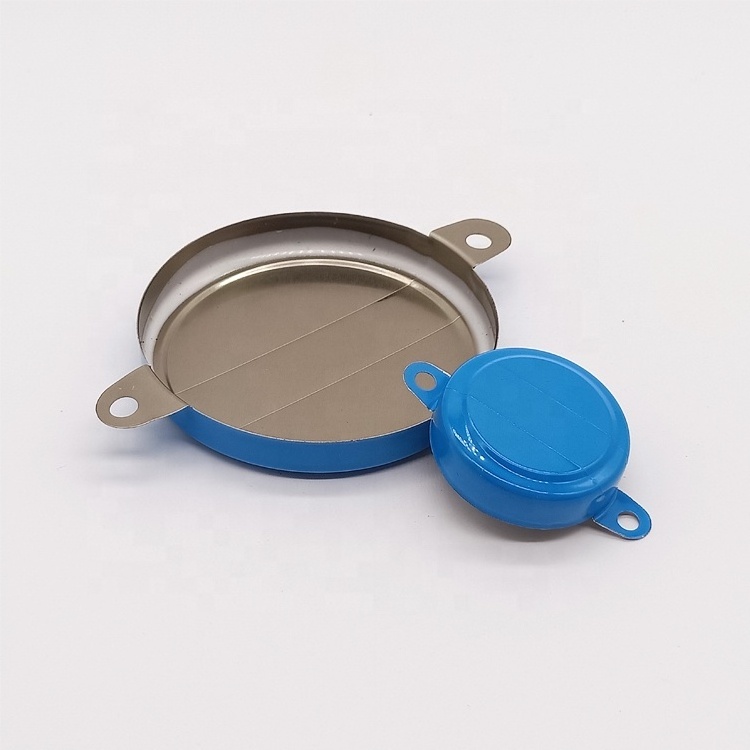 Diameter 35mm 70mm Multicolor 2 inch metal tamper proof drum caps seals 55 gallon drum metal lid