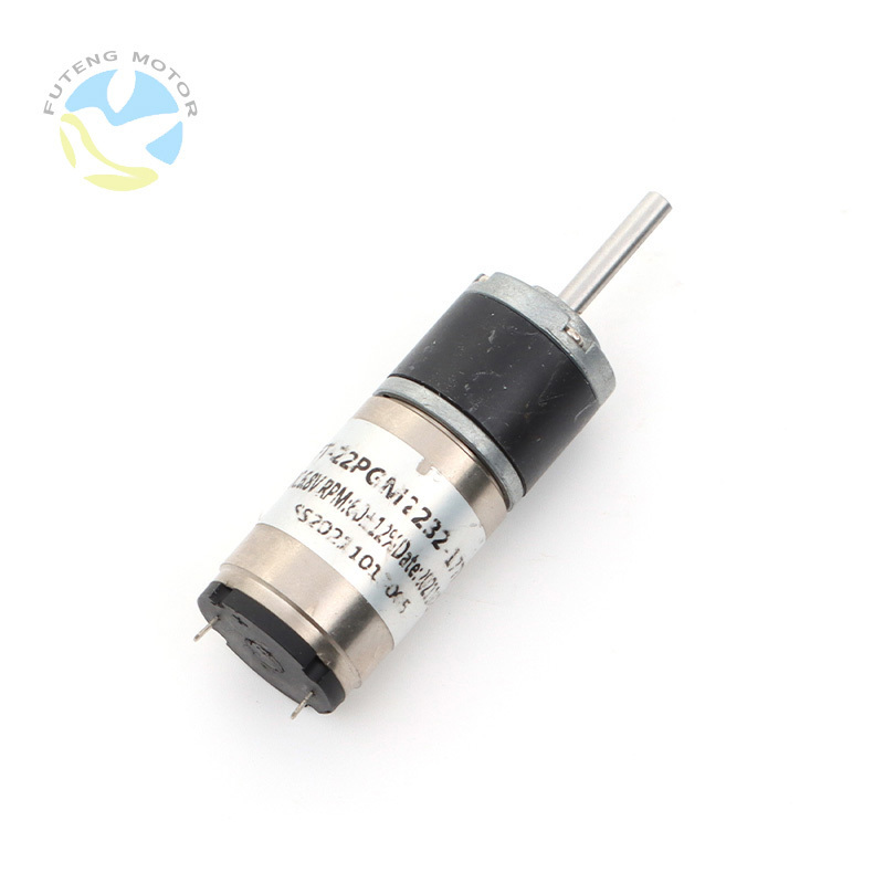 Futeng Motor 22mm Small Size High Torque DC Planetary Geared Reducer Motor Suitable for Electric curtains  Low Noise Version.