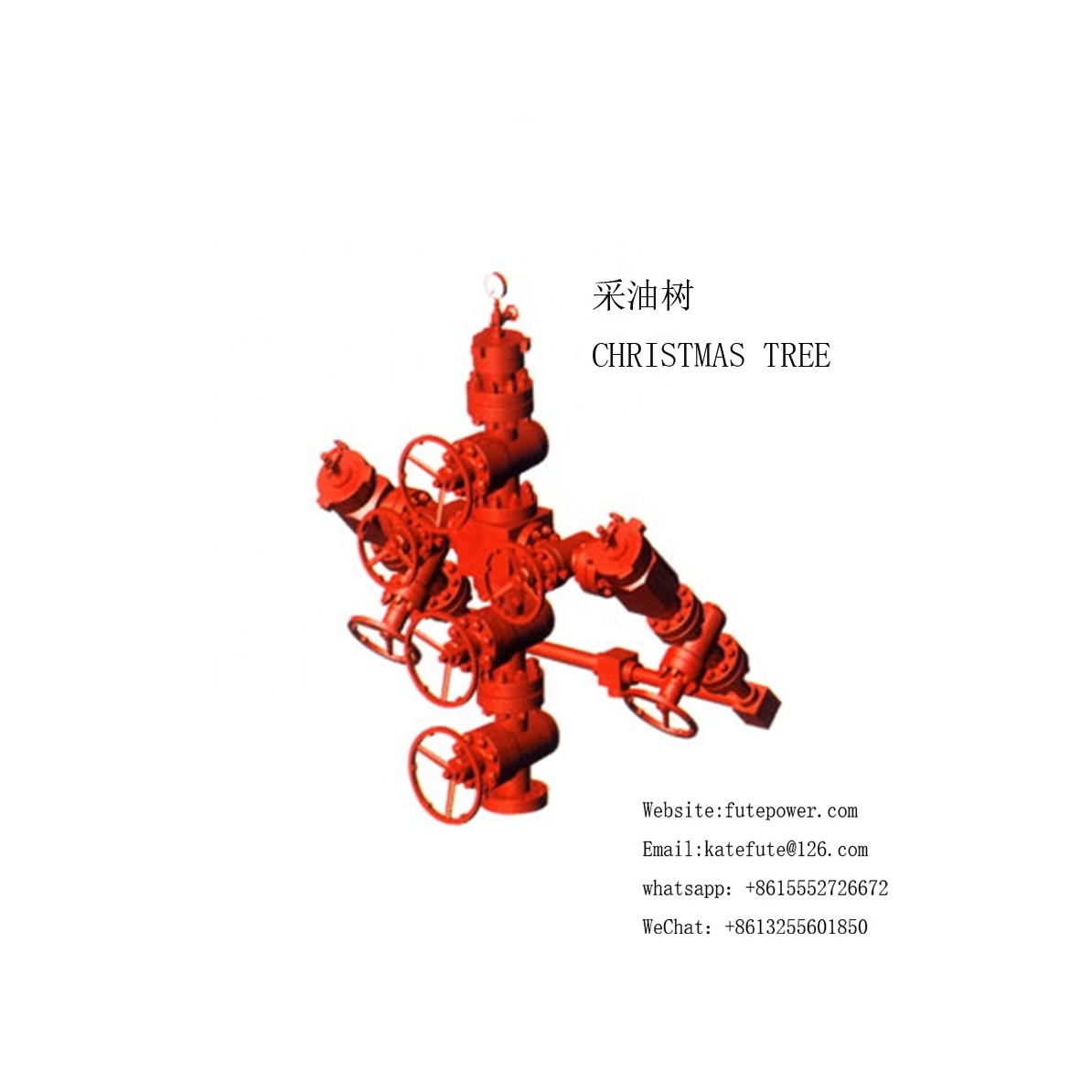 API 6A standard gas oil wellhead and christmas tree /wellhead X-tree