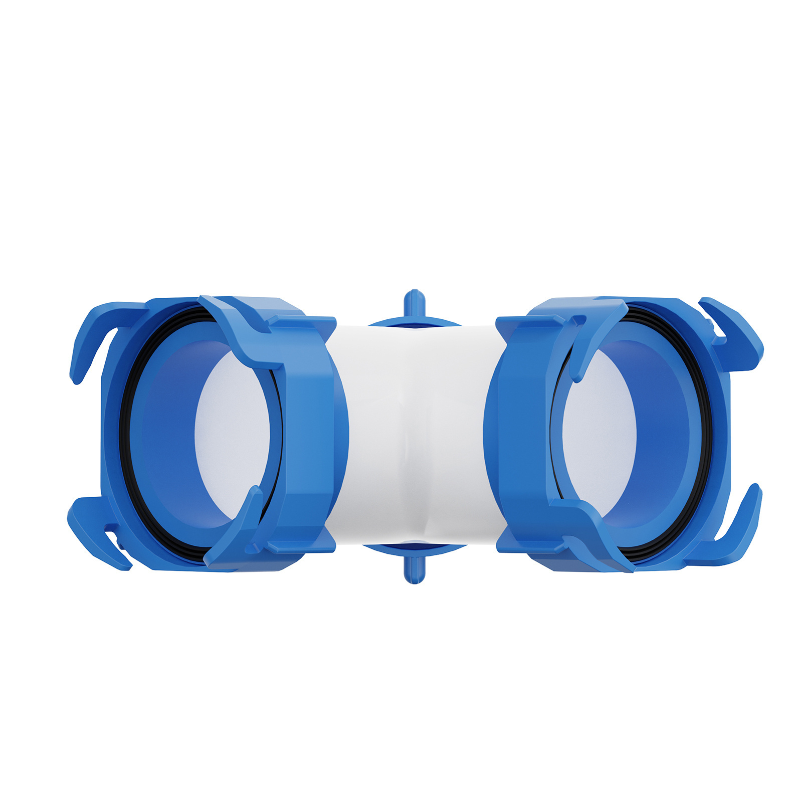 All Three Ends Swivel 360 Degree RV Wye Sewer Hose Fitting, Allow for 2 Sewer Hoses to Connector Swivel Ends Adapter