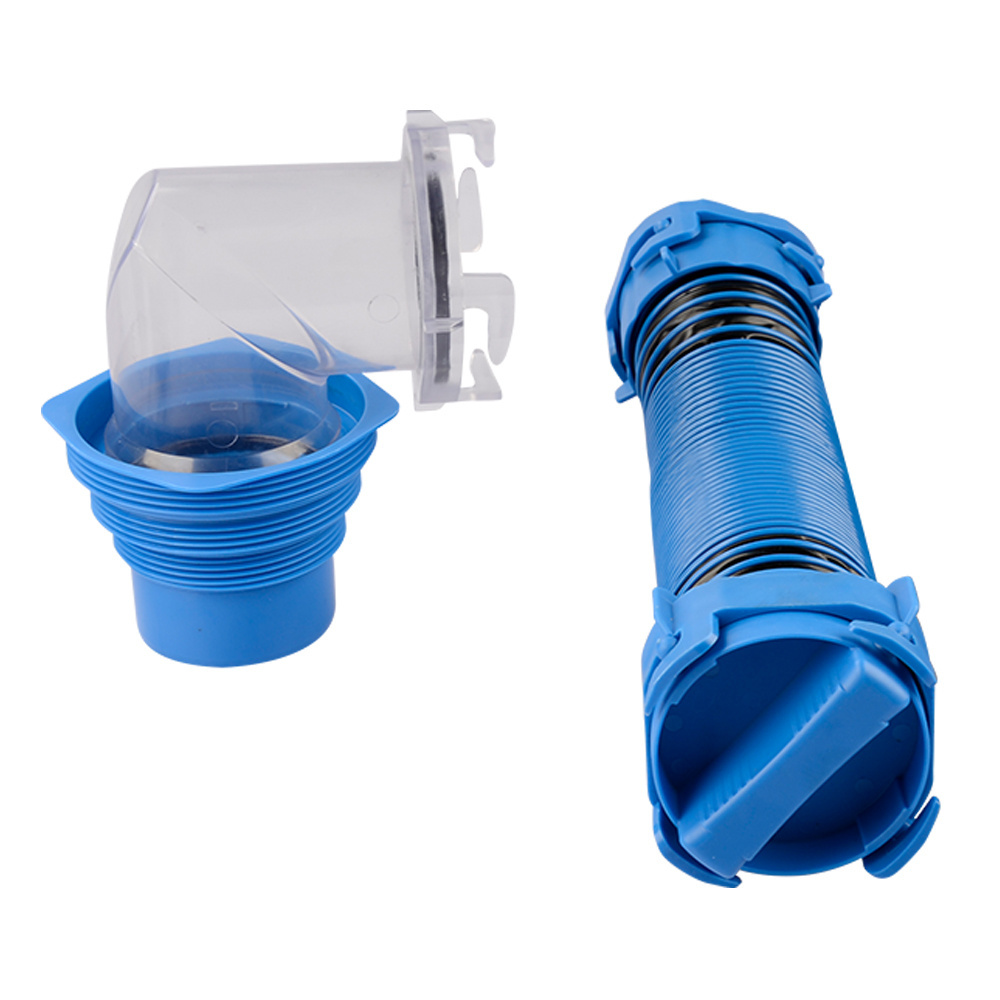 RV Sewer Hose Kits 20FT include Fitting Elbow, Storage Cover,90 Degree Clearview Sewer Adapter