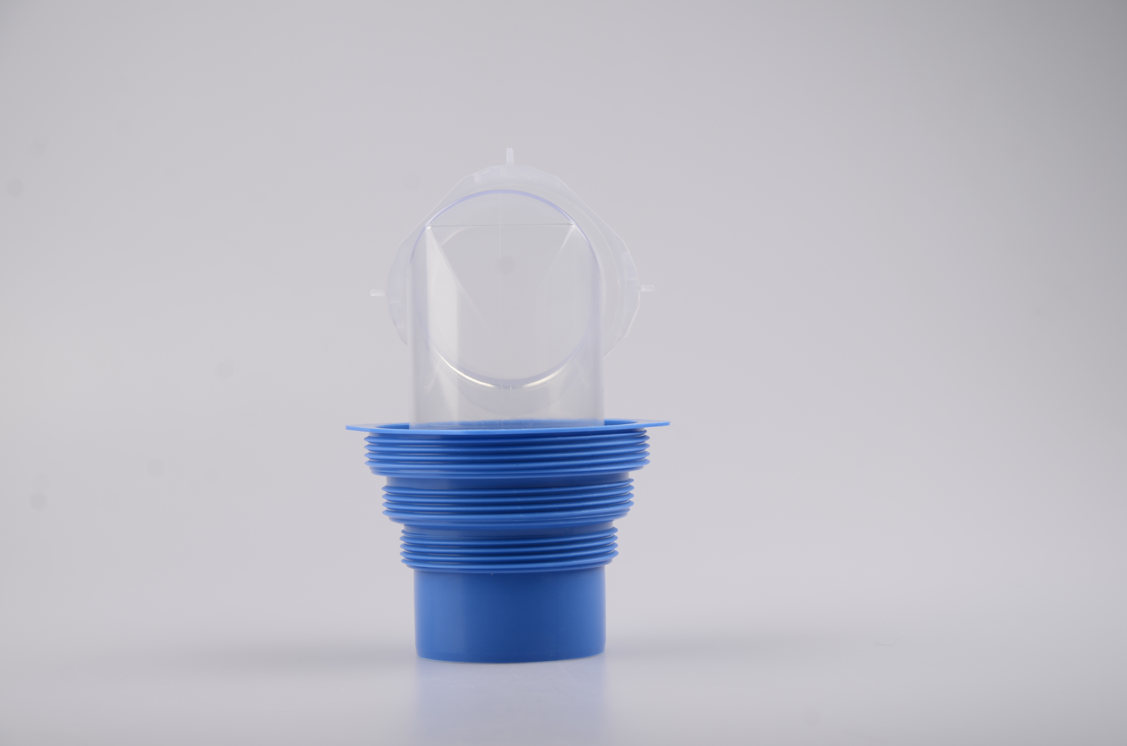 RV Clear 90 degree Sewer Hose Swivel Fitting for camper