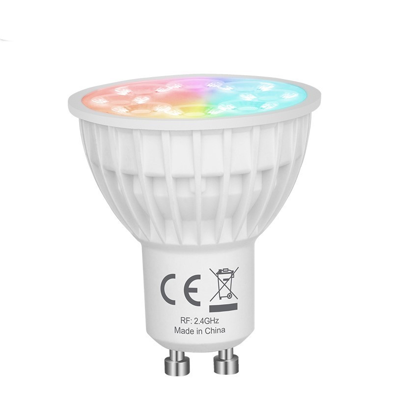 Milight miboxer AC85-265V 4W GU10 RGB+CCT LED Dimmable LED Spotlight Bulb FUT103 2.4G Wireless Remote Control FUT092 FUT089