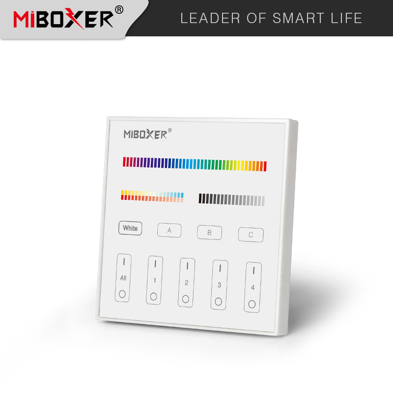 Milight DP3S DALI  DIMMER DALI master dimming RGB RGBW RGBCCT 3 IN 1 panel Comply with DALI standard protocol support DT8 type