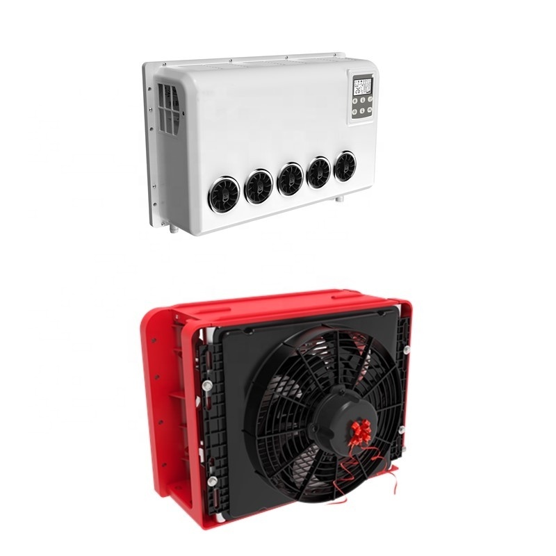 APP control automobile air conditioning 12v 24v electric truck air conditioner for vehicle