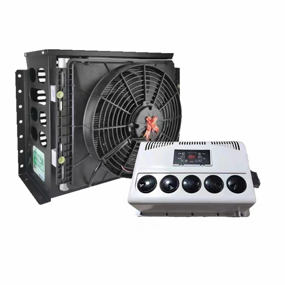 Futrun 12v 24v Electric Semi Truck Ac Units Van Truck Air Conditioner