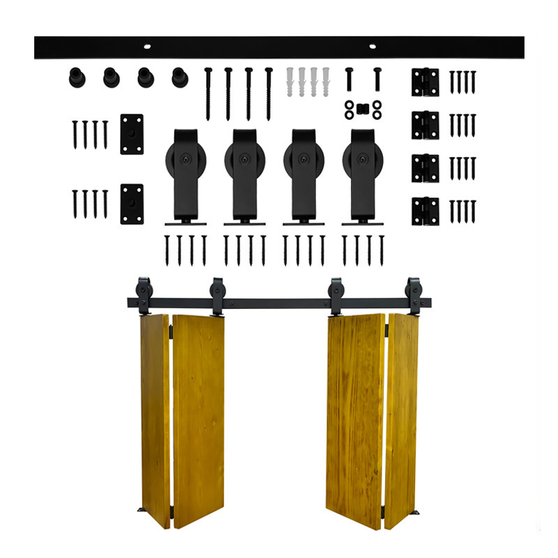 Glass Door Sliding System Sliding Barn Door Hardware Sliding Rollers System Accessory