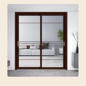 FUTUER Trackless retractable screen doors sliding door trackless pleated mesh sliding screen aluminium mosquito net door