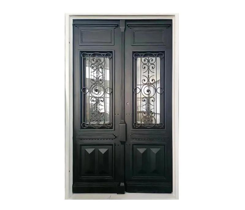 2024 Hot Selling Palace Style Security Steel Fire Door Exterior for Home Main Entrance