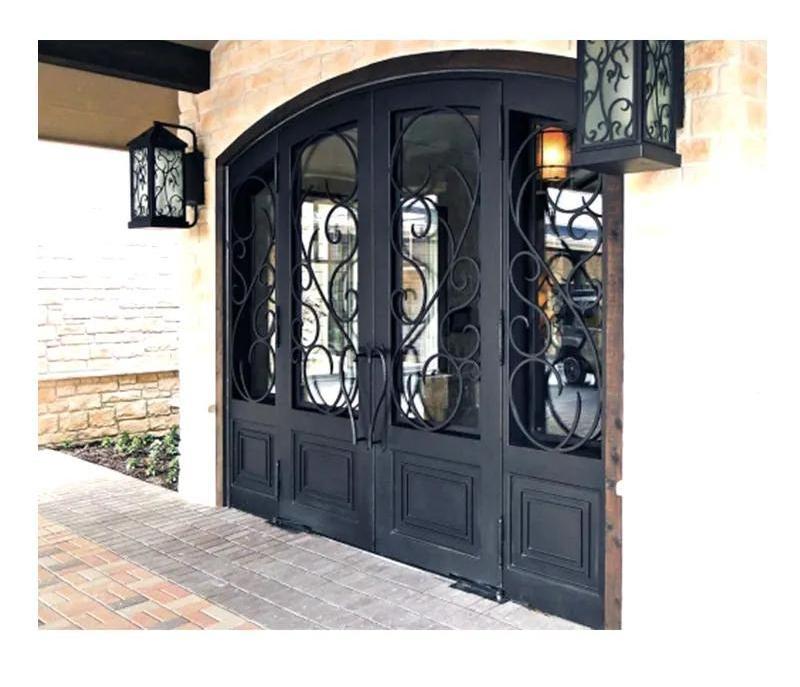 2024 Hot Selling Palace Style Security Steel Fire Door Exterior for Home Main Entrance