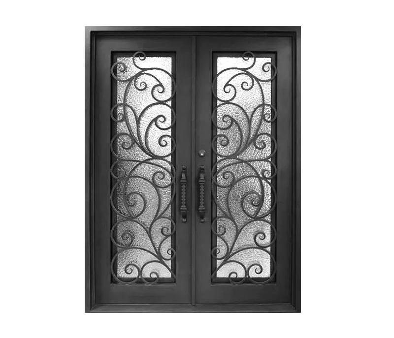 2024 Hot Selling Palace Style Security Steel Fire Door Exterior for Home Main Entrance