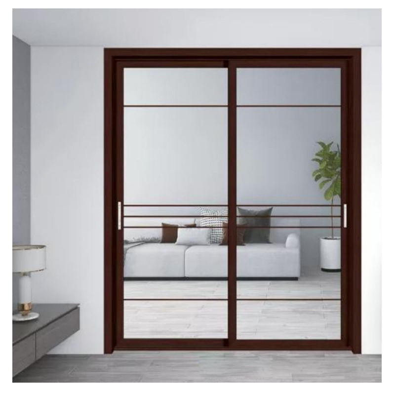 FUTUER Trackless retractable screen doors sliding door trackless pleated mesh sliding screen aluminium mosquito net door