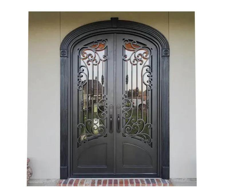 2024 Hot Selling Palace Style Security Steel Fire Door Exterior for Home Main Entrance