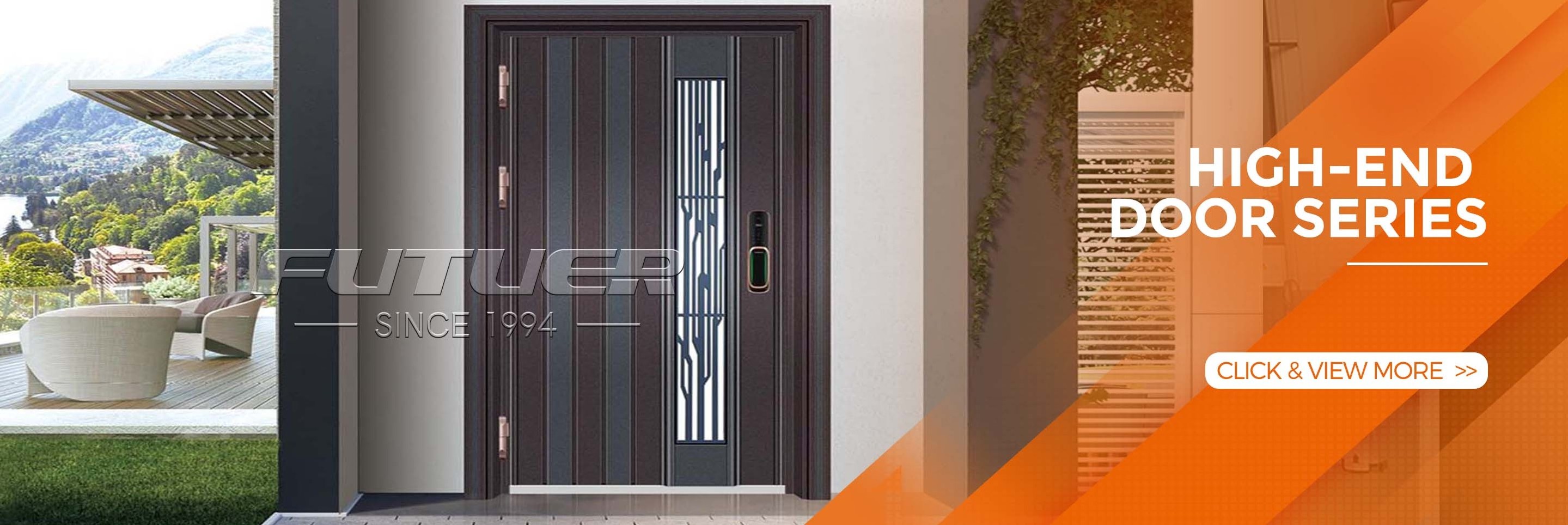 FUTUER Trackless retractable screen doors sliding door trackless pleated mesh sliding screen aluminium mosquito net door