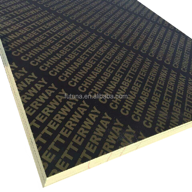 18mm Phenolic Film Faced Plywood/laminated Shuttering Plywood /marine Plywood For Concrete