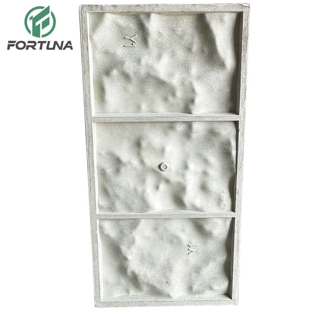 Waterproof Fireproof Light weight polyurethane PU material faux stone siding 3d decorative wall panel