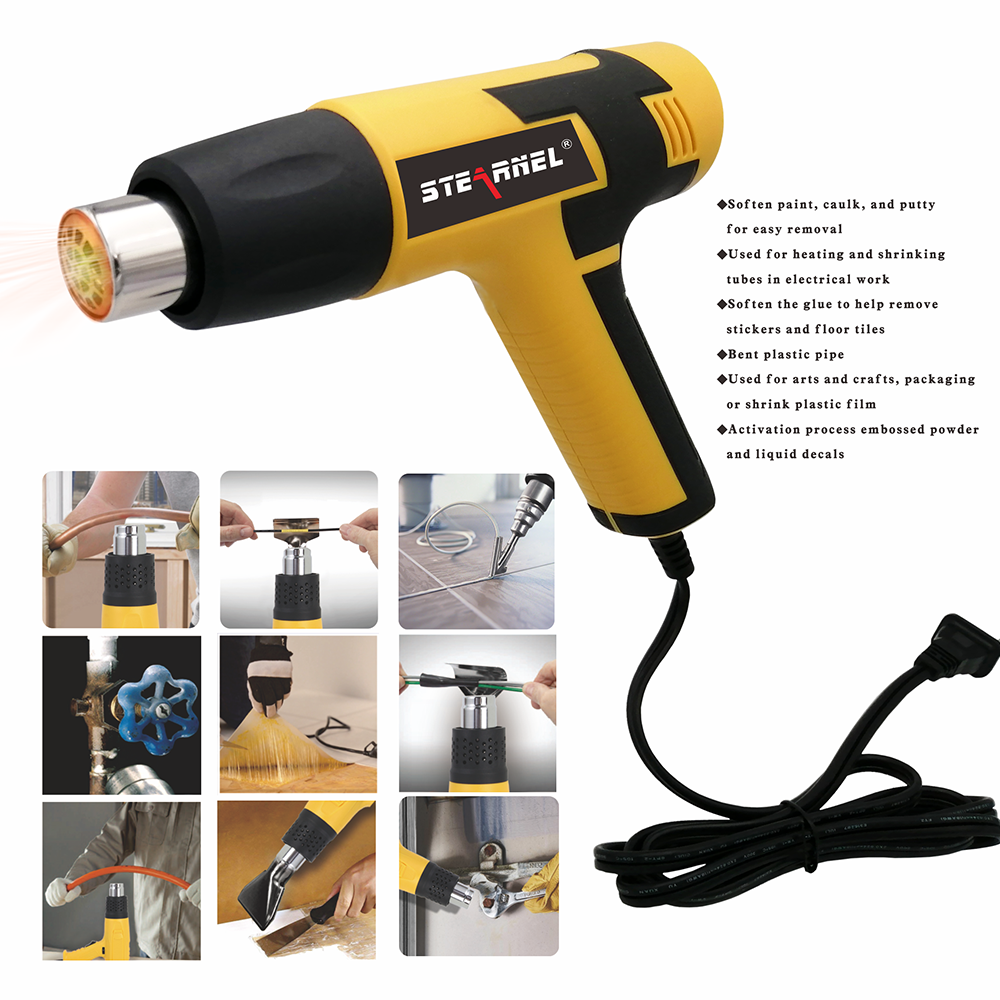 110-220V 500W Factory Wholesale Corded Electric Portable Plastic Welder Gun Portable Heat air Gun