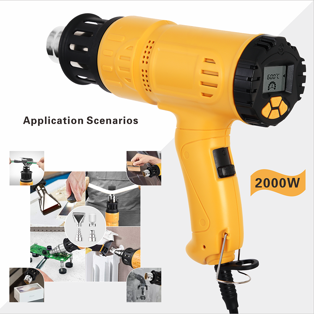 1800W mini heat gun Soldering Shrink Wrap Heat with Gun Sealing Plastic Welding Mobile Repair Heat for gun Hotgun