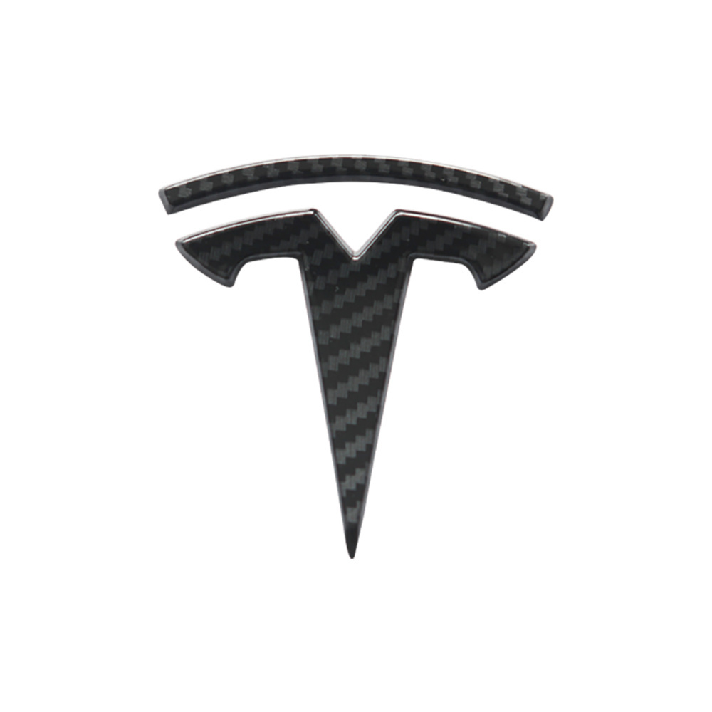 red Center Cap Wheel Rim Logo T Emblem Decals ABS Stickers Compatible with Model X and S