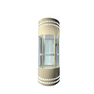 Fuji Brand Single Tour Panoramic Side Wall Outdoor Electric Observation Sightseeing Clear Glass Business