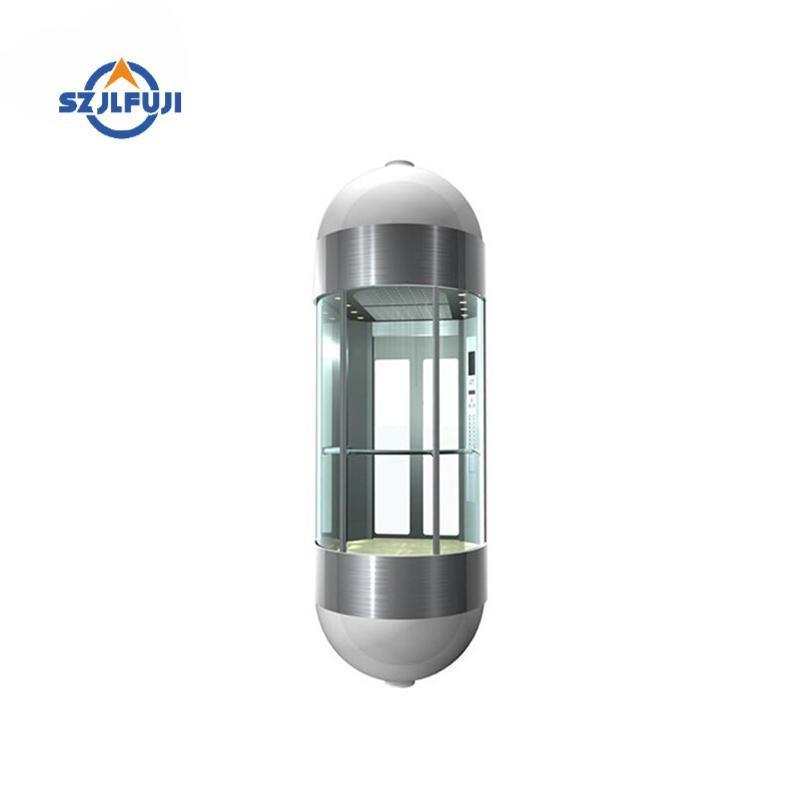 Fuji Brand Single Tour Panoramic Side Wall Outdoor Electric Observation Sightseeing Clear Glass Business