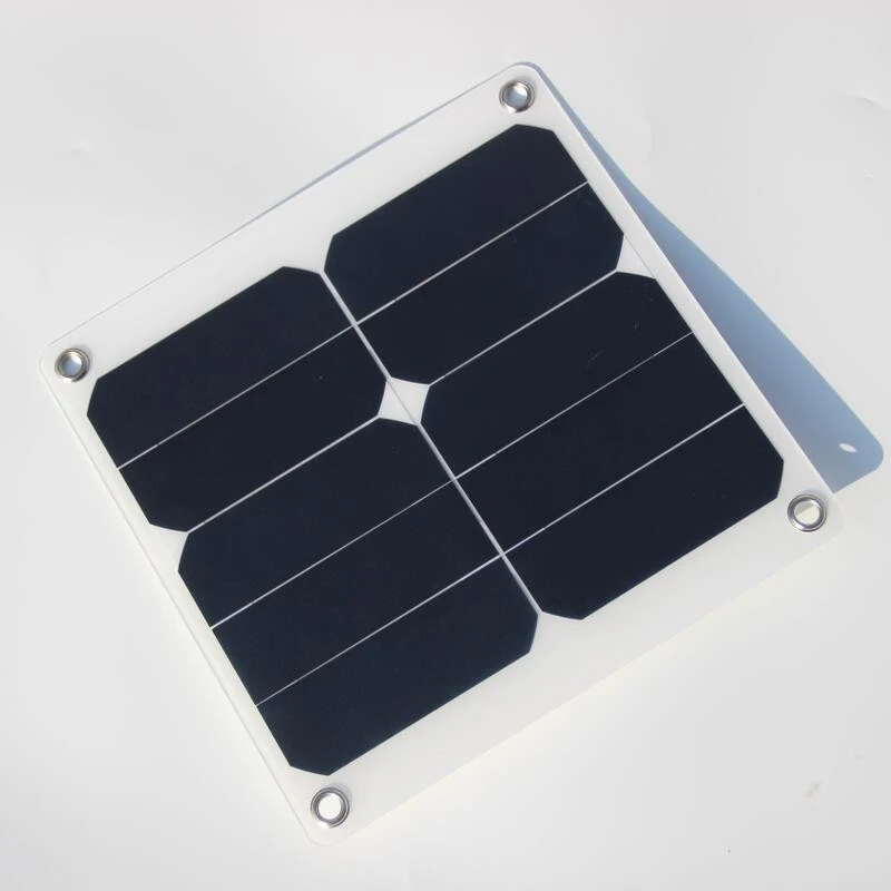 Cheap Price Small 5V USB 10W Flexible Solar Panel for Mobile Phone Outdoors Charge