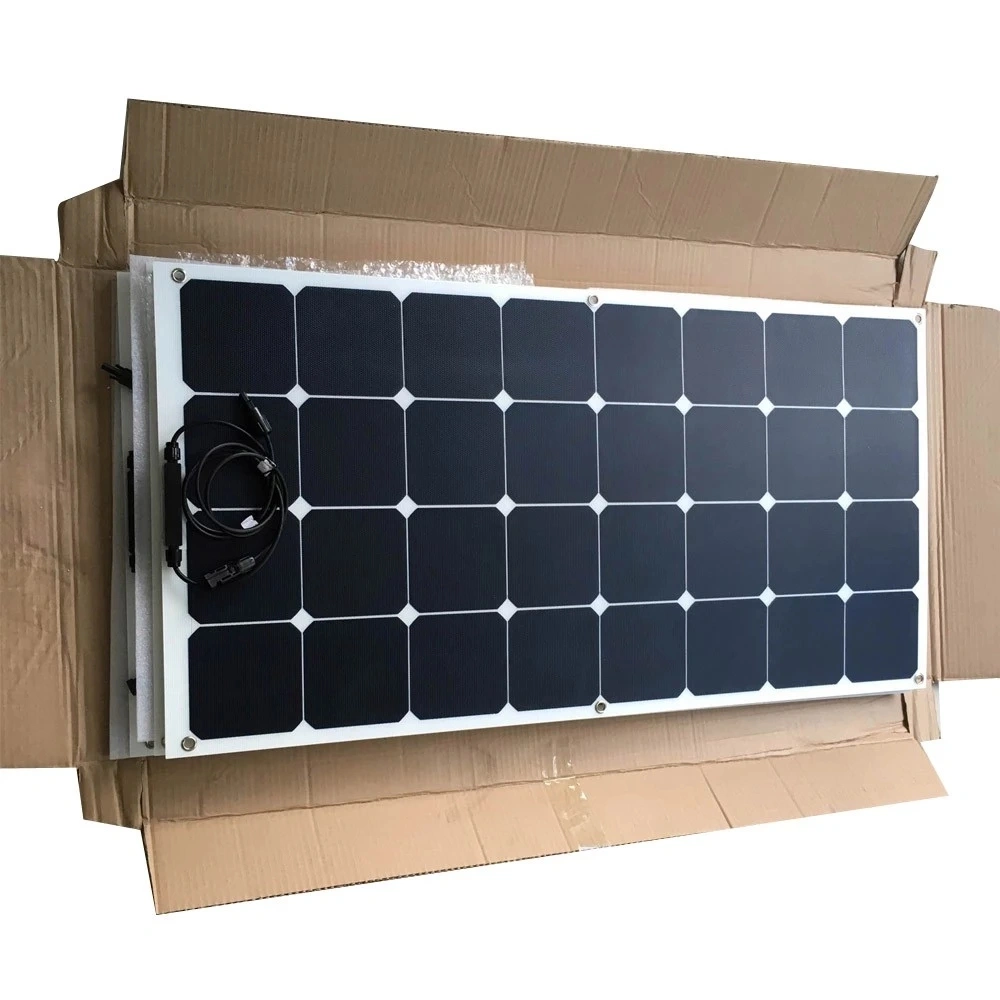 Camping Monocrystalline Power Price 12V 300W 400W 1000W Cells Energy Flexible Solar Panel 100W Cost Venders