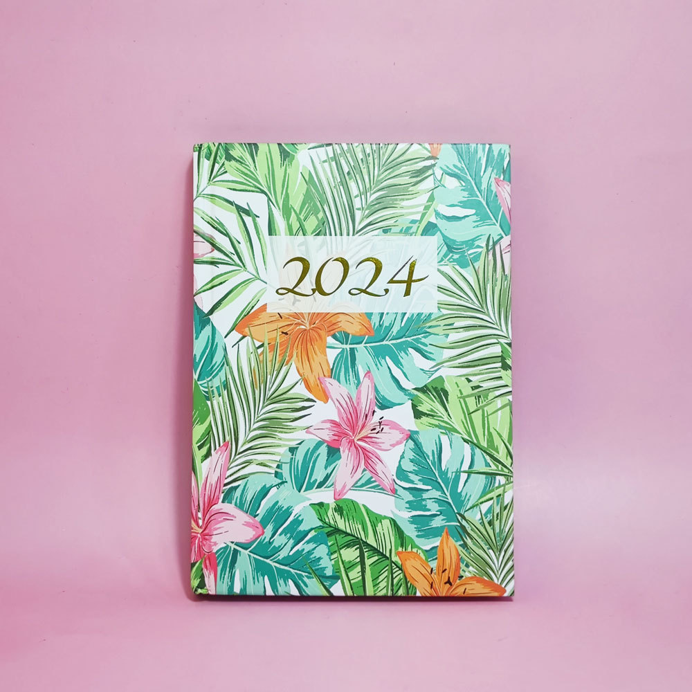 GF New Arrivals 2024 Note Book Planner Calendar Schedule Journal Diary Hardcover A5 Notebook for Home Classroom Office Supplies